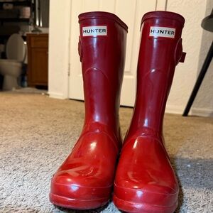 Hunter Red Rain Boots